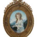 Miniaturmaler des 19. Jahrhundert ''Damenportrait'' - photo 1