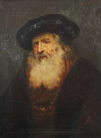 Maler/Kopist des 20. Jahrhundert ''Portrait eines alten Mannes'' - фото 1