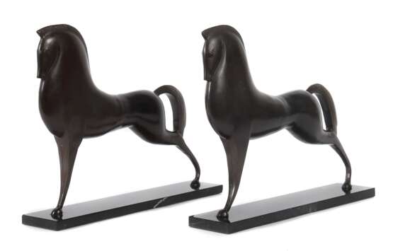 Capon Bildhauer des 20. Jahrhundert. 2x ''Pferd'' - Foto 1