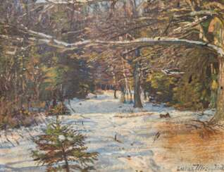 MRZYGLOD, VINCENT LUCAS (Groß-Patschin 1884-1952 Nysa), "Winterwald",