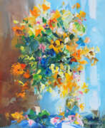 Valeriy Ushkov (né en 1966). Bouquet of flowers.