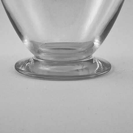 „Antike Karaffe Dekanter Damast England Glas die erste Hälfte des 20 Jahrhunderts Handarbeit“ Glas Gemischte Technik 1920 - Foto 3