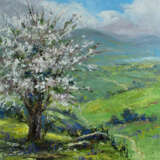 “Spring skirts” Canvas Oil paint Impressionist Landscape painting 2020 - photo 1