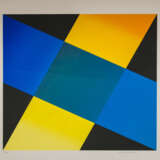 STANKOWSKI, ANTON (1906-1998), "Geometrische Komposition in Blau, Gelb und Schwarz", - Foto 1