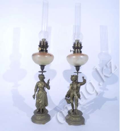 “Pair of lamps Europe beginning of XX century” - photo 2