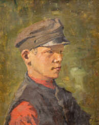 RUSSISCHER MALER Tätig 1. Hälfte 20. Jahrhundert Portrait eines Jungen