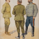 ERNST ZIMMER 1864 Lorenzberg (Strehlen) - 1924 Bamberg Zwei Arbeiten: Uniformen im I. Weltkrieg  - фото 2