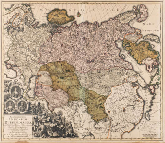 GEORG MATTHÄUS SEUTTER 1678 Augsburg - 1757 ebenda Imperium Russiae Magnae - фото 1