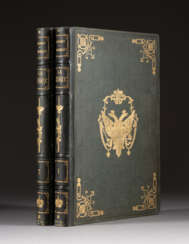 DEUX VOLUMES: PIOTRE ARTAMOF. LA RUSSIE HISTORIQUE, MONUMENTALE ET PITTORESQUE de la France, Paris, 1862-1865