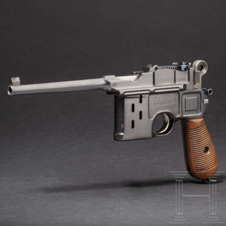 Mauser C 96 "Late Transitional Large Ring Hammer with windows", Versuch - Foto 1