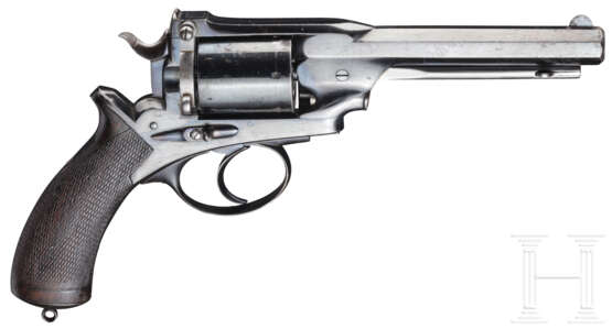 Dean-Harding Dual System Revolver mit Wechseltrommel, um 1870 - Foto 2