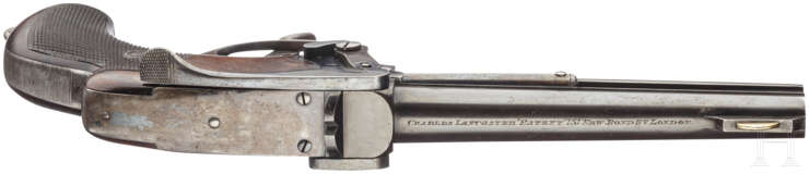 Zweiläufige Pistole Lancaster (Howdah), um 1896 - Foto 3
