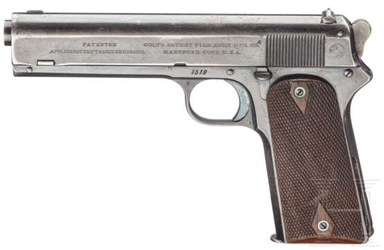 Colt Modell 1905 .45 Automatic Pistol with Combination Stock and Holster - photo 2