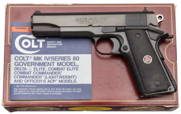 Colt Delta Elite, Modell Government, im Karton