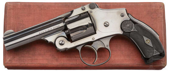 Smith & Wesson .38 Safety Hammerless 5th Model, im Karton - photo 1