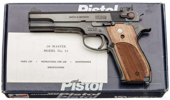 Smith & Wesson Modell 52-2, "The Master Single Action", im Karton - photo 1
