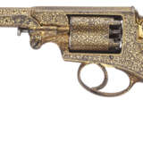 Goldtauschierter Revolver System Adams im Kasten, dazu ein Säbel Pattern 1822 für Offiziere der Schweren Kavallerie, England 1867 - photo 8