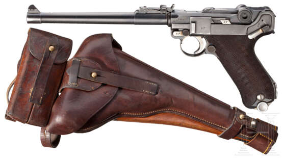 Lange Pistole 08, mit Holster, Doppelmagazintasche und Anschlagschaft - фото 1