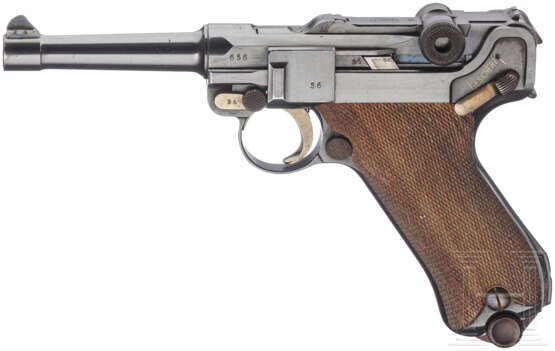 Pistole 08, DWM 1915, mit Koffertasche - photo 1