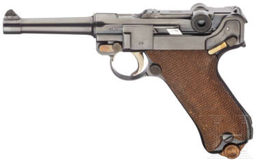 Pistole 08, DWM 1918, mit Tasche