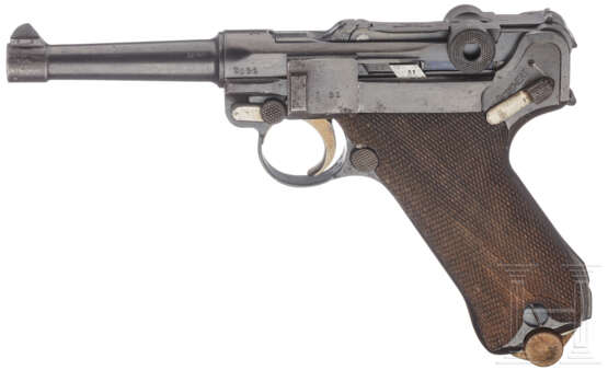 Pistole 08, Erfurt 1916, mit Tasche und 2 ngl. Magazine - photo 1