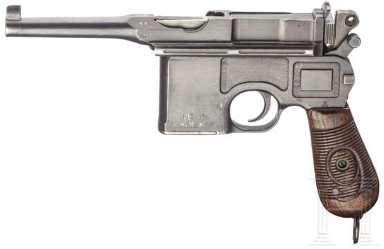 Mauser Modell C 96/16 "1920 Rework", mit Tasche (Kaiserzeit, Reichswehr, Polizei) - photo 1