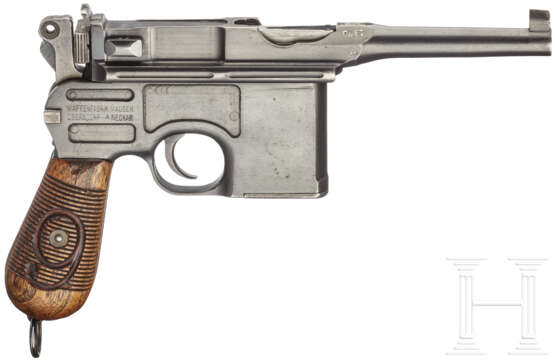 Mauser Modell C 96/16 "1920 Rework", mit Tasche (Kaiserzeit, Reichswehr, Polizei) - Foto 2
