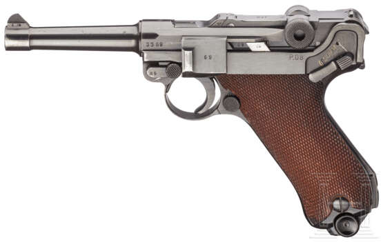 Pistole 08, Mauser, Code "byf 42" - фото 1