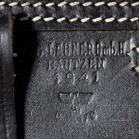 Zwei Koffertaschen zur Pistole 08, Wehrmacht - Foto 4