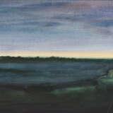 Ночь Papier Aquarell Realismus Landschaftsmalerei 2000 - Foto 1