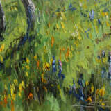 “Spring in the Carpathians” Canvas Oil paint Impressionist Landscape painting 2020 - photo 4