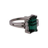 Ring mit grünem Turmalin ca. 4,8 ct - фото 2