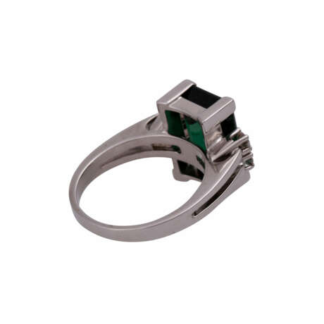 Ring mit grünem Turmalin ca. 4,8 ct - фото 3