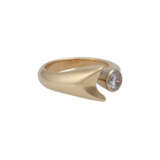 Ring mit Brillant von 0,3 ct, - Foto 2