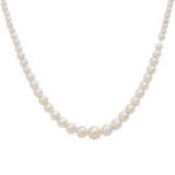 Perlenkette aus Akoyaperlen, - фото 2