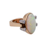 Ring mit weißem Opal - photo 2