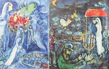 ZWEI FARBLITHOGRAPHIEN VON MARC CHAGALL