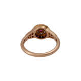Ring ausgefasst mit kl. Rubinen und Altschliffdiamanten - фото 4