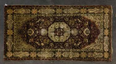 Orientteppich aus Seide, 1. Hälfte 20. Jahrhundert., 206x110 cm