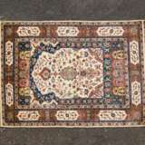 Orientteppich aus Seide. 20. Jahrhundert, 78x57 cm - Foto 1