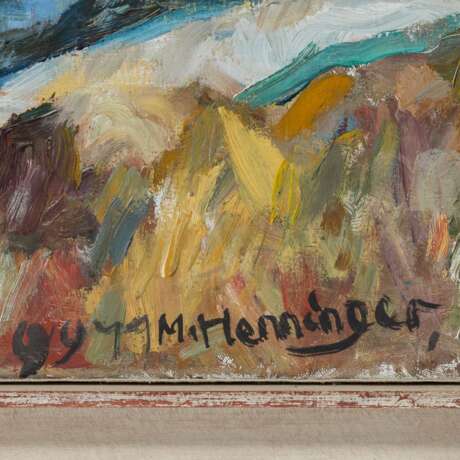 HENNINGER, MANFRED (1894-1986), "Mediterrane Landschaft", - фото 3