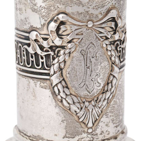 VEREINIGTE SILBERWARENFABRIKEN Vase, 800 Silber, um 1900. - фото 5