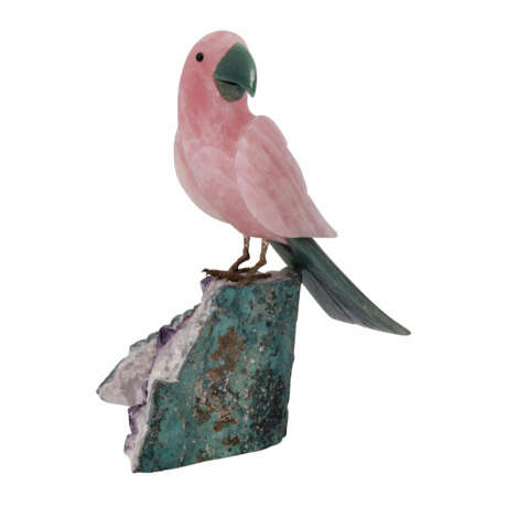 Vogelfigur 'Amazonenpapagei', 20. Jahrhundert. - photo 2