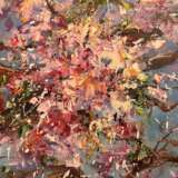 “Poetry of spring” Canvas Oil paint Impressionist Landscape painting 2020 - photo 3