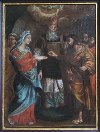 „Die Verlobung Der Jungfrau Maria. Moskau XVIII Jahrhundert“ - Foto 1
