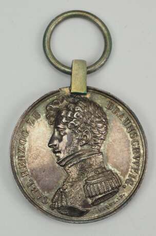 Braunschweig: Silberne Militärverdienstmedaille 1815. - Foto 1