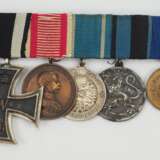 Pressen: Ordenschnalle eines Veteranen des 1. Weltkrieges und des finnischen Freiheitskrieges. - photo 1