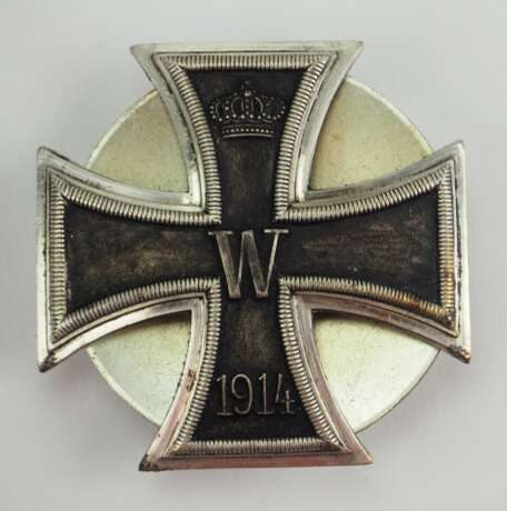 Preussen: Eisernes Kreuz, 1914, 1. Klasse - Schraubscheibe. - фото 1