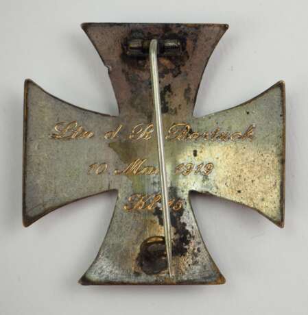 Preussen: Eisernes Kreuz, 1914, 1. Klasse - Namensgravur. - photo 4