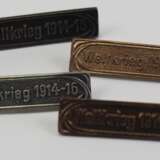 Sachsen: Friedrich August Medaille - Lot von 4 Spangen. - photo 1